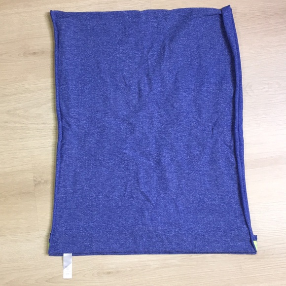 Ivivva by Lululemon Infinity Convertible Scarf OS Blue Herringbone - Picture 1 of 5